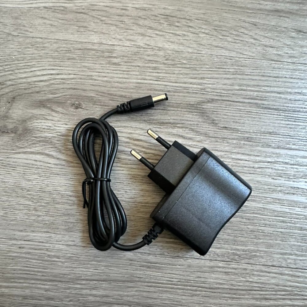 NEW 12V AC Adapter Battery Charger - Plastic Power Supply - European Type C Plug